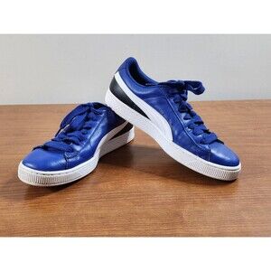 PUMA Classic Basket Women's Sneakers Blue Size 9
